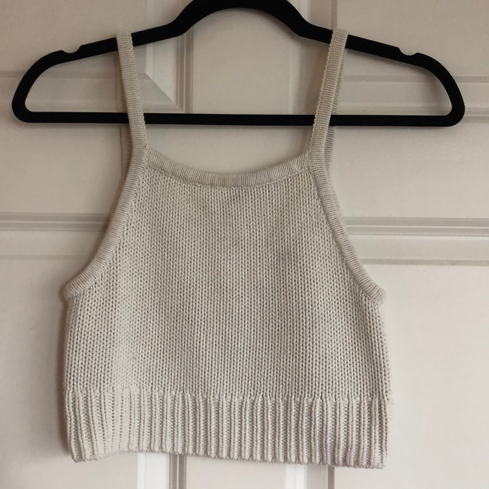 House of Harlow 1960 Knit Crop Top